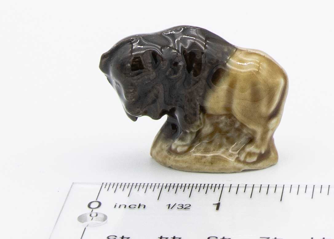 Wade Whimsies Red Rose Tea American Series #1 Bison 