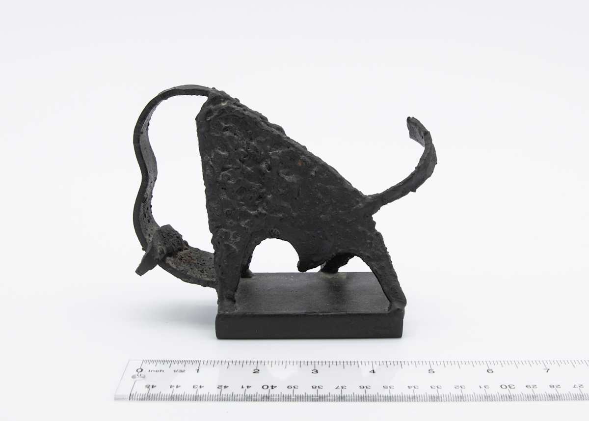 Mid Century Brutalist Bison by Jaro Svitorka 