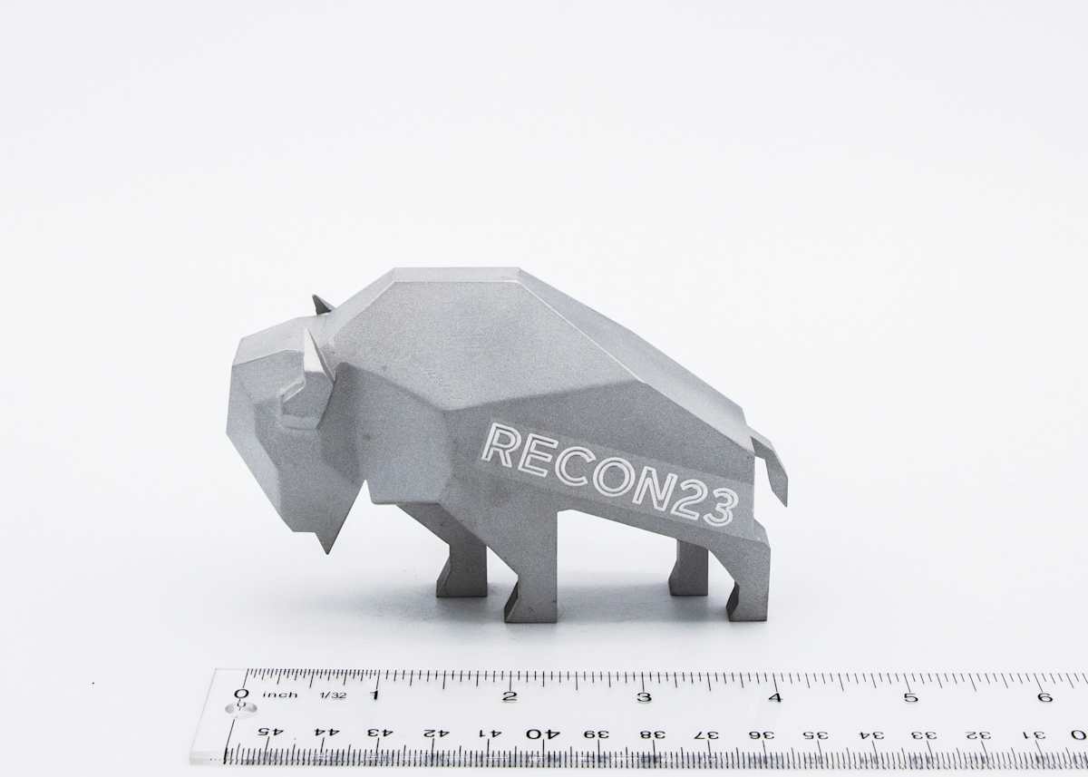 Milled Bison for RECON 