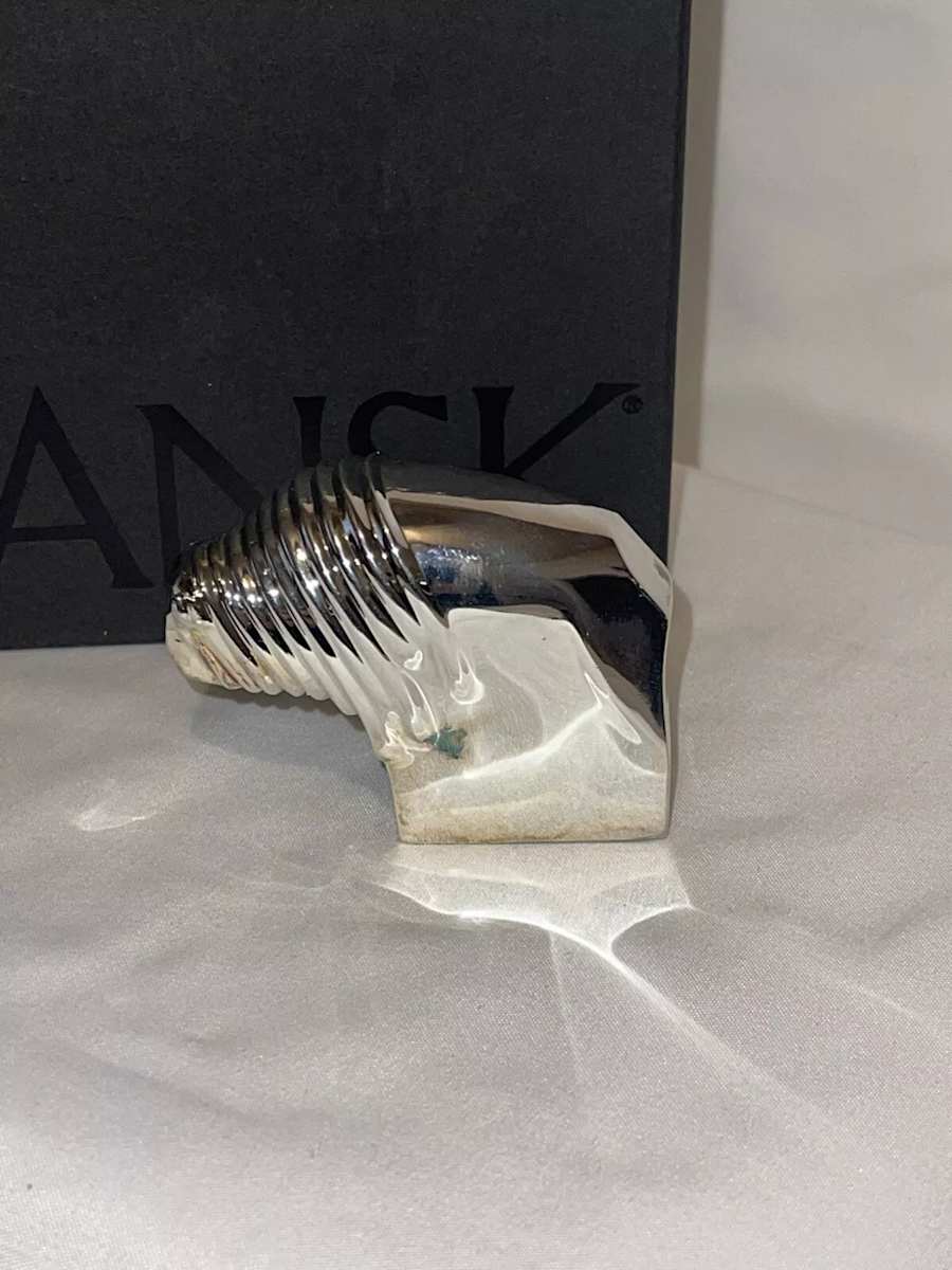 Dansk Silverplate American Bison by Gunnar Cyrén 