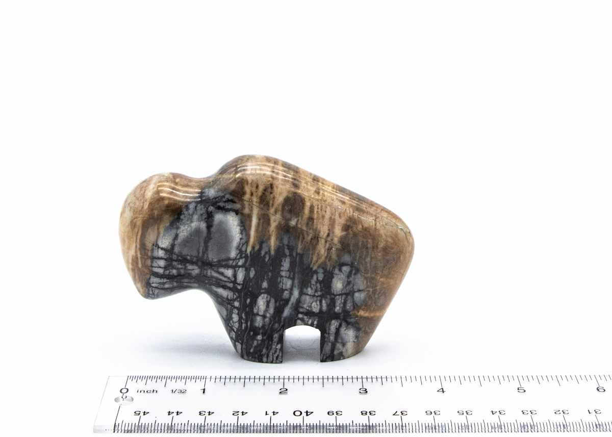 Picasso Jasper Bison Fetish 
