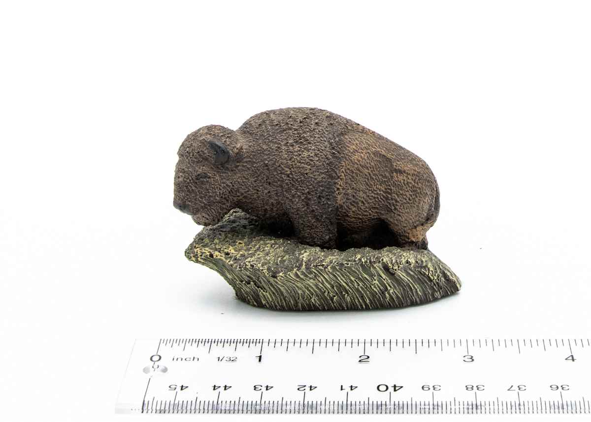 Buffalo - Cold Cast Bronze Wildlife Collection by Charles Earnhardt, Image 3.