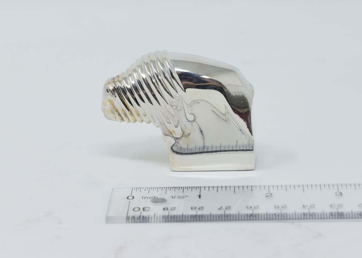 Dansk Silverplate American Bison by Gunnar Cyrén 