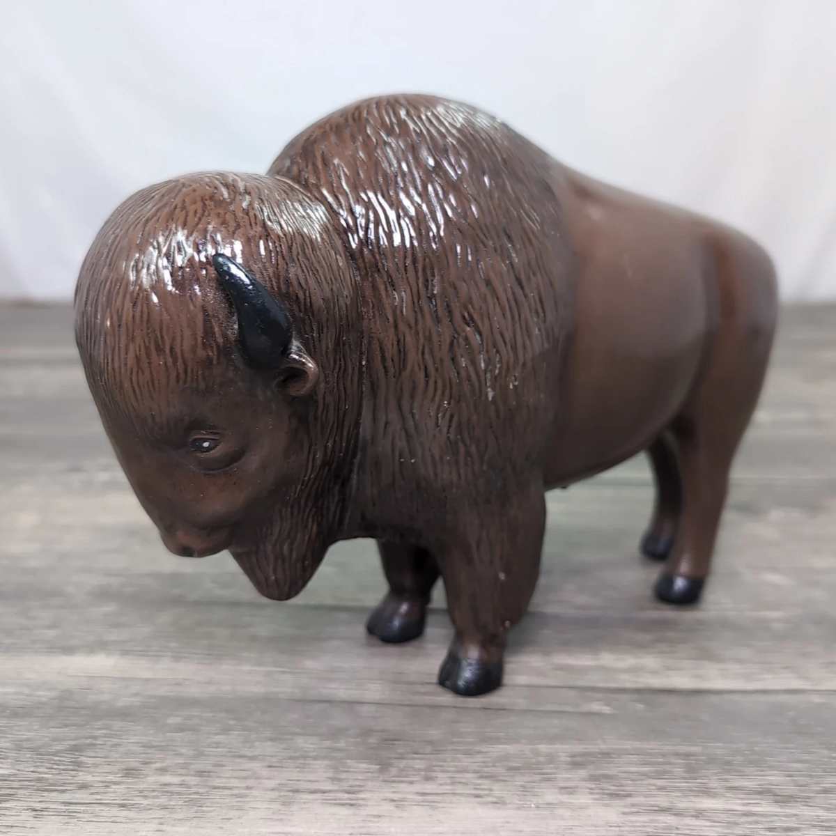 Japanese Ceramic American Bison 