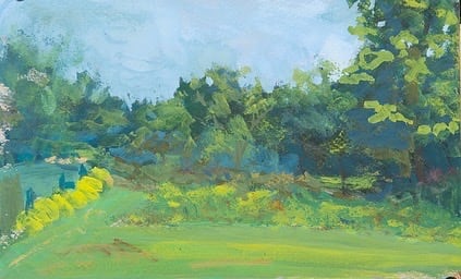 Over the Meadow  Image: Ladew Meadow