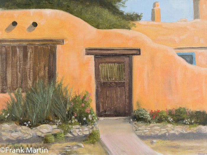 Adobe Gate by Frank Martin 