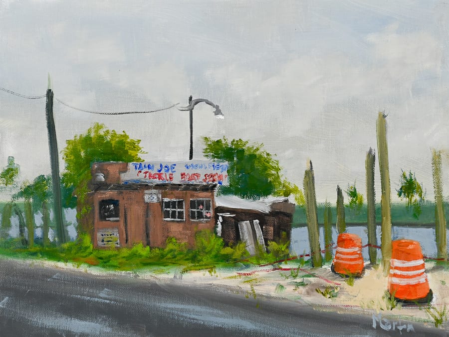 Wachapreague Bait Shop by Frank Martin  Image: Wachapreague Bait Shop