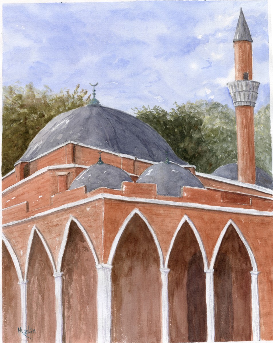 Banya Bashi Mosque by Frank Martin 