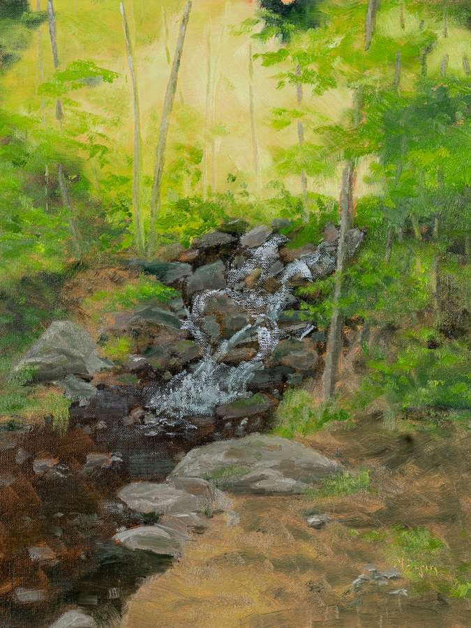 Falls at World's End by Frank Martin  Image: Falls at World's End
