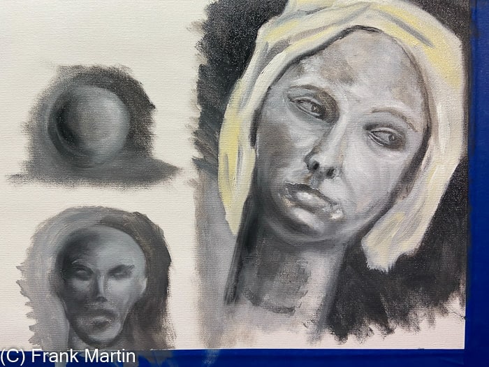 Head Study, Image 1.