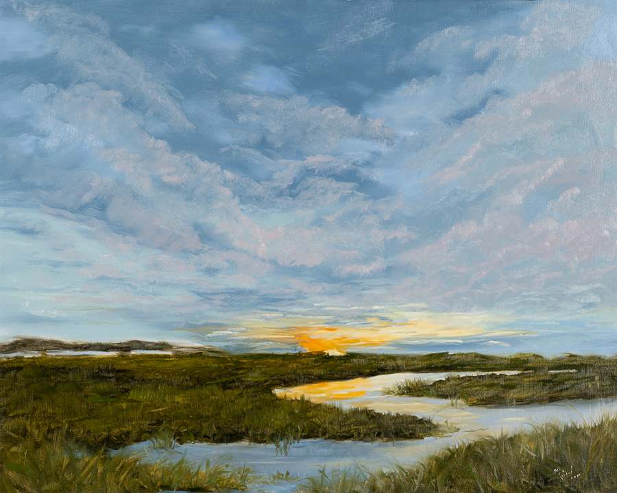 Marsh at Golden Hour by Frank Martin, Image 1.