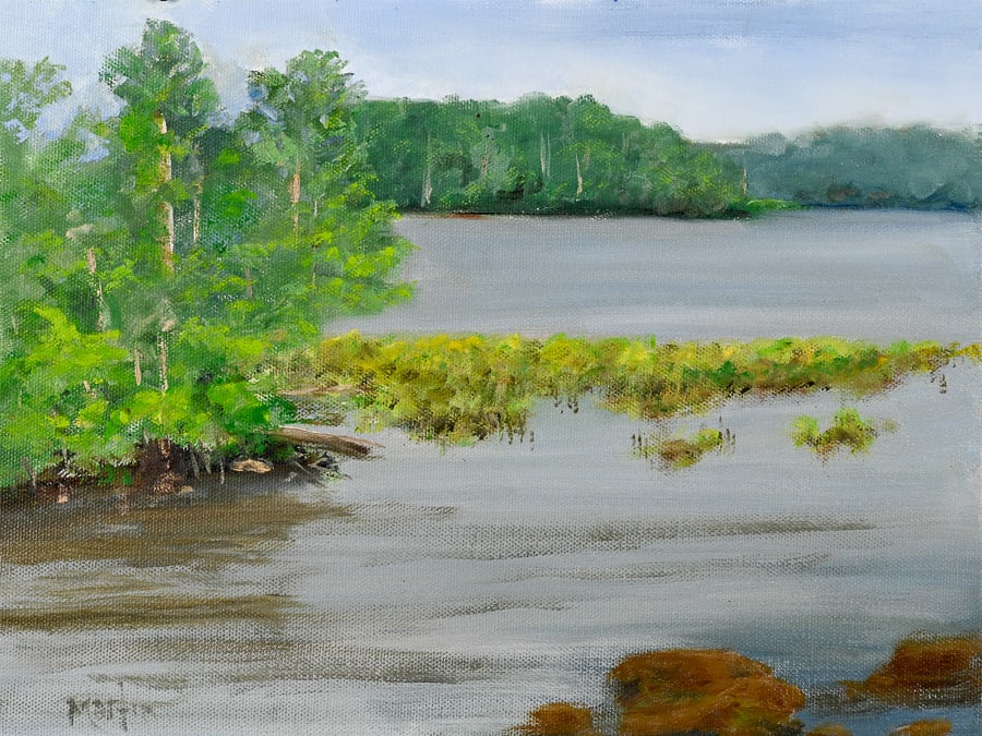 Pocomoke Shad Landing by Frank Martin  Image: Pocomoke Shad Landing