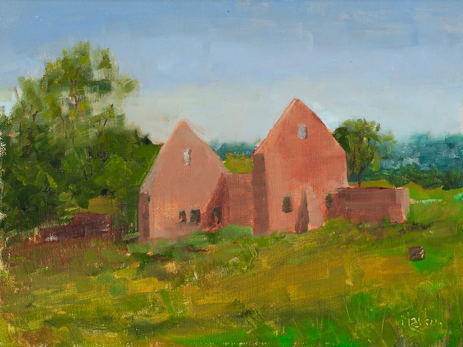 The Ruins at Jerusalem Mill by Frank Martin, Image 1.