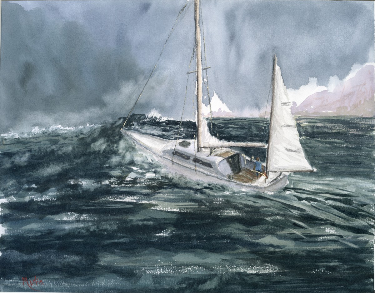 Heavy Seas by Frank Martin 