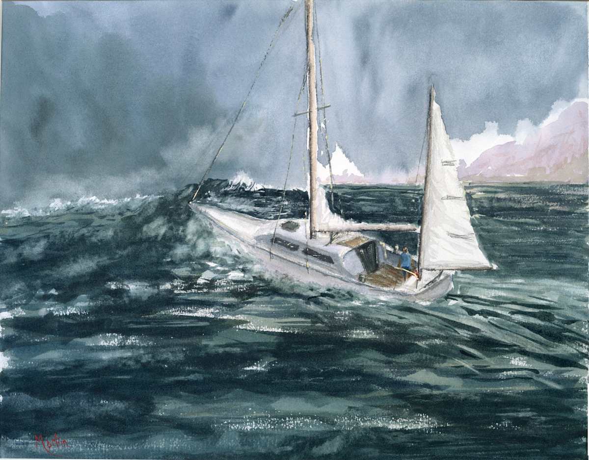 Heavy Seas by Frank Martin, Image 1.