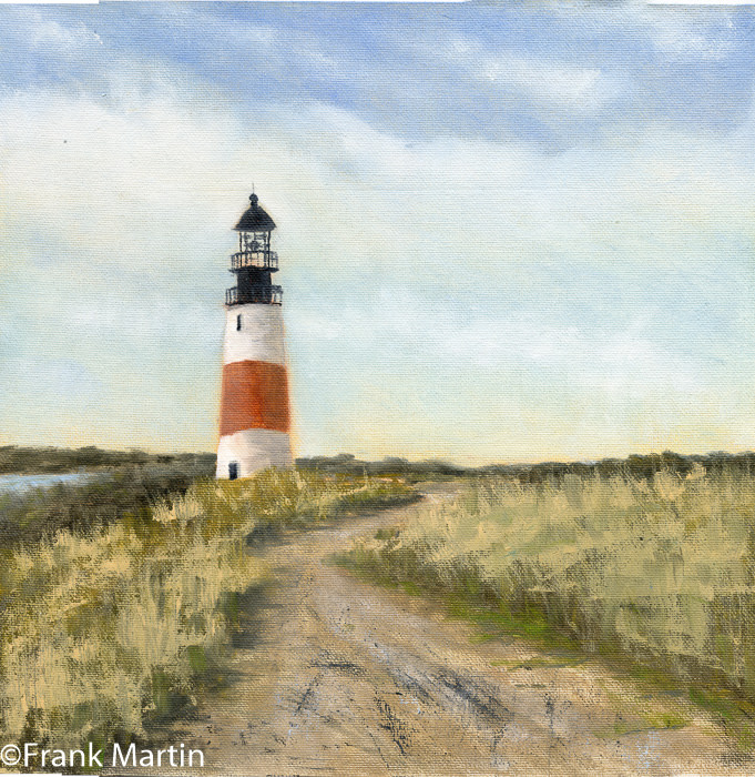 Sankaty Head Light by Frank Martin 