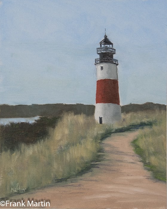 Sankaty Head Light - Nantucket by Frank Martin 