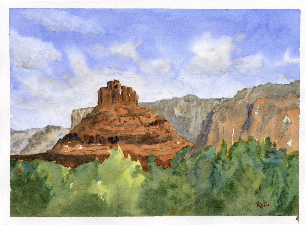 Bell Rock Sedona by Frank Martin 