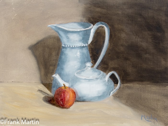 Still Life Pitcher and Teapot 