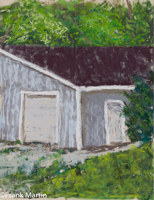Tractor Shed by Frank Martin 