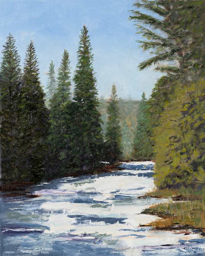 Spring Runoff at Vail Mountain by Frank Martin, Image 1.