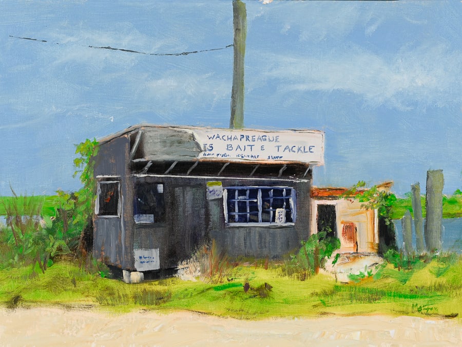 The Bait Shop is Gone by Frank Martin  Image: Bait Shop