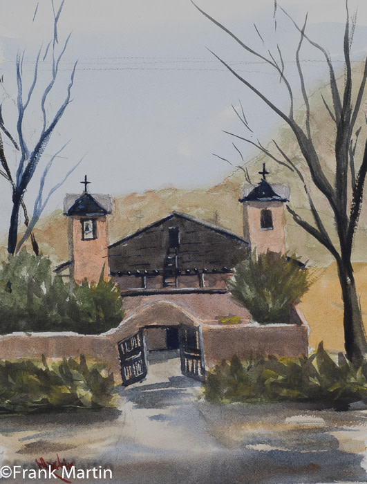 Santuario de Chimayo by Frank Martin 