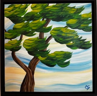 Summertime #4 by Chris Schaefer  Image: Stylized Landscape