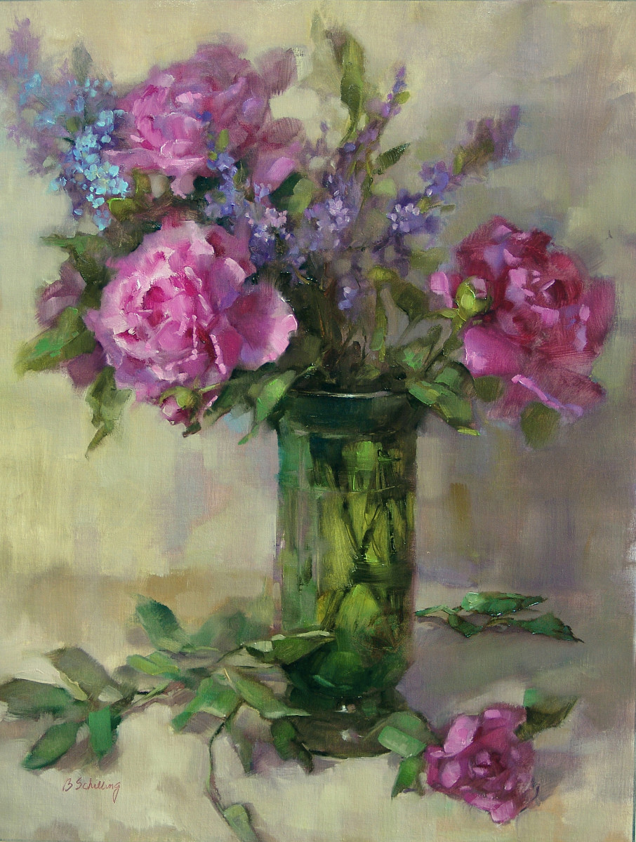 Bernhardt Peony by Barbara Schilling 