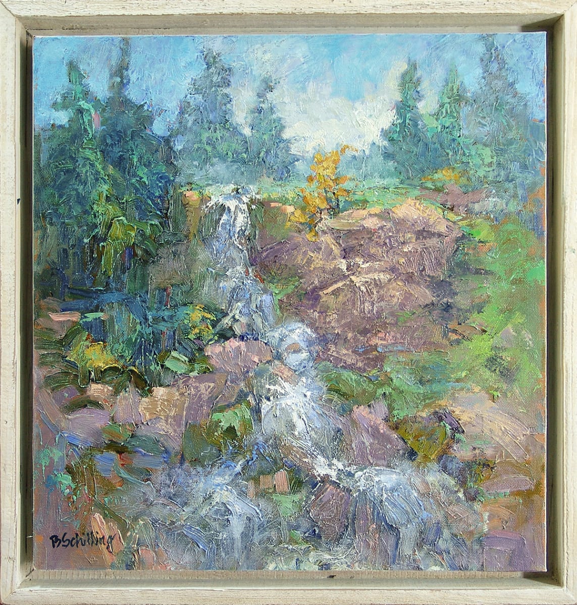Bridal Veil Falls by Barbara Schilling 