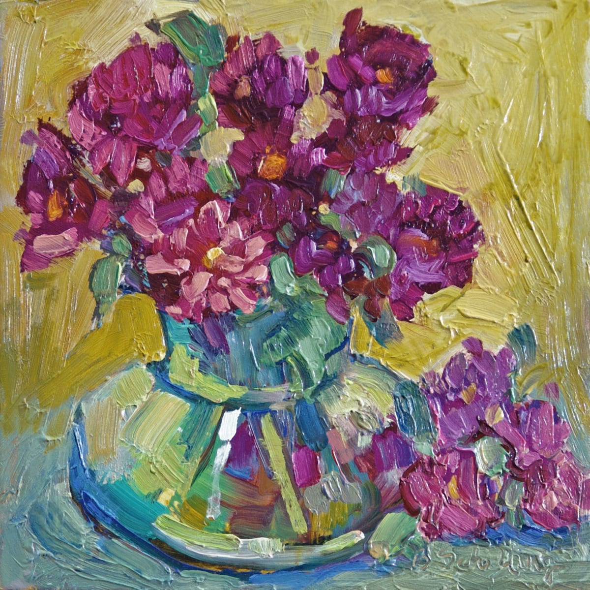 Button Mums by Barbara Schilling, Image 1.