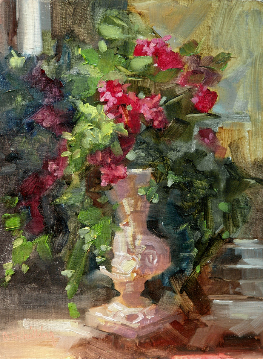 Douglas Geraniums by Barbara Schilling 