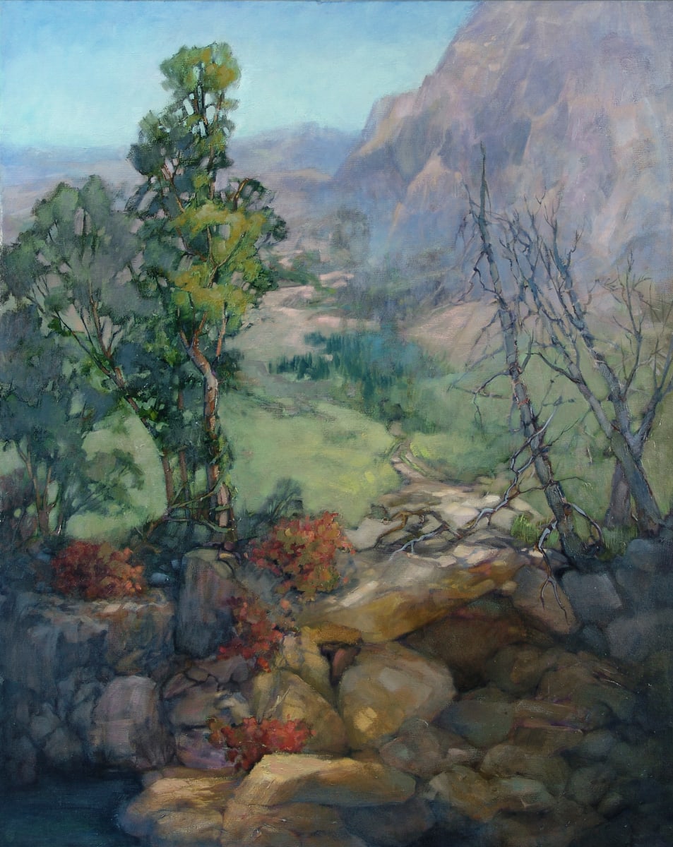 Mountain Trail by Barbara Schilling 