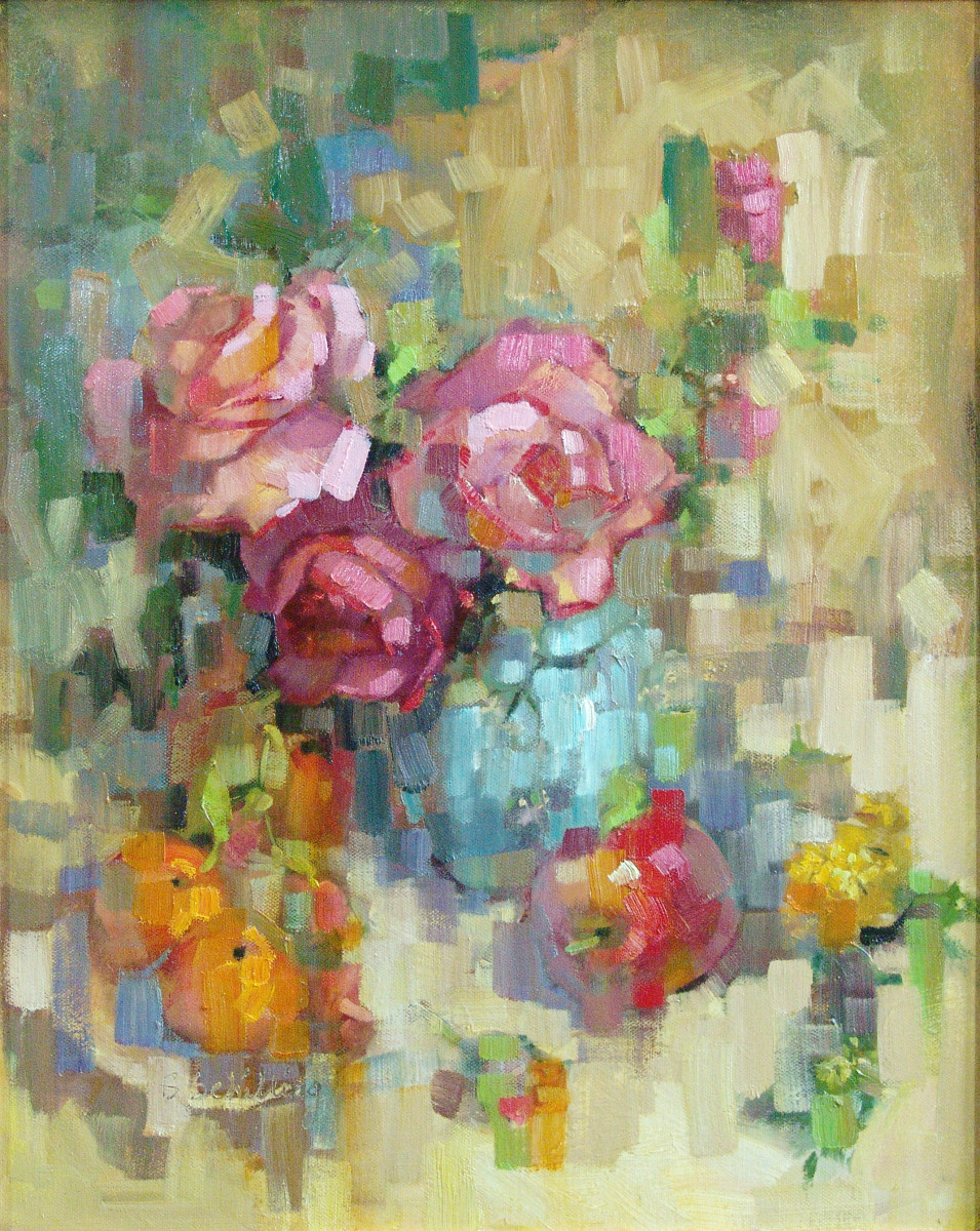 Picotee and Clementines by Barbara Schilling 