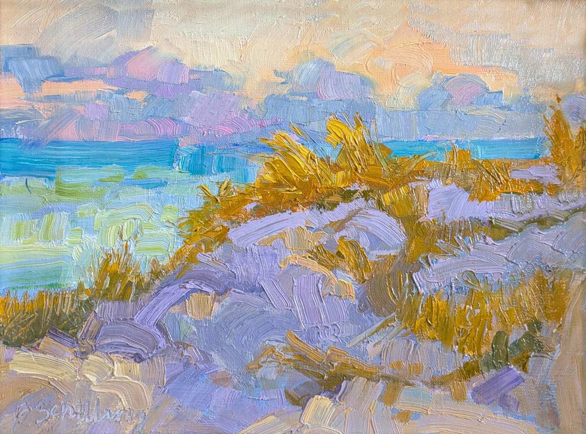 Purple Dunes by Barbara Schilling 
