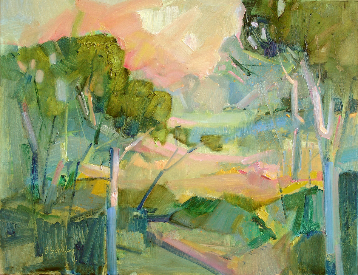 Setting Sun by Barbara Schilling 