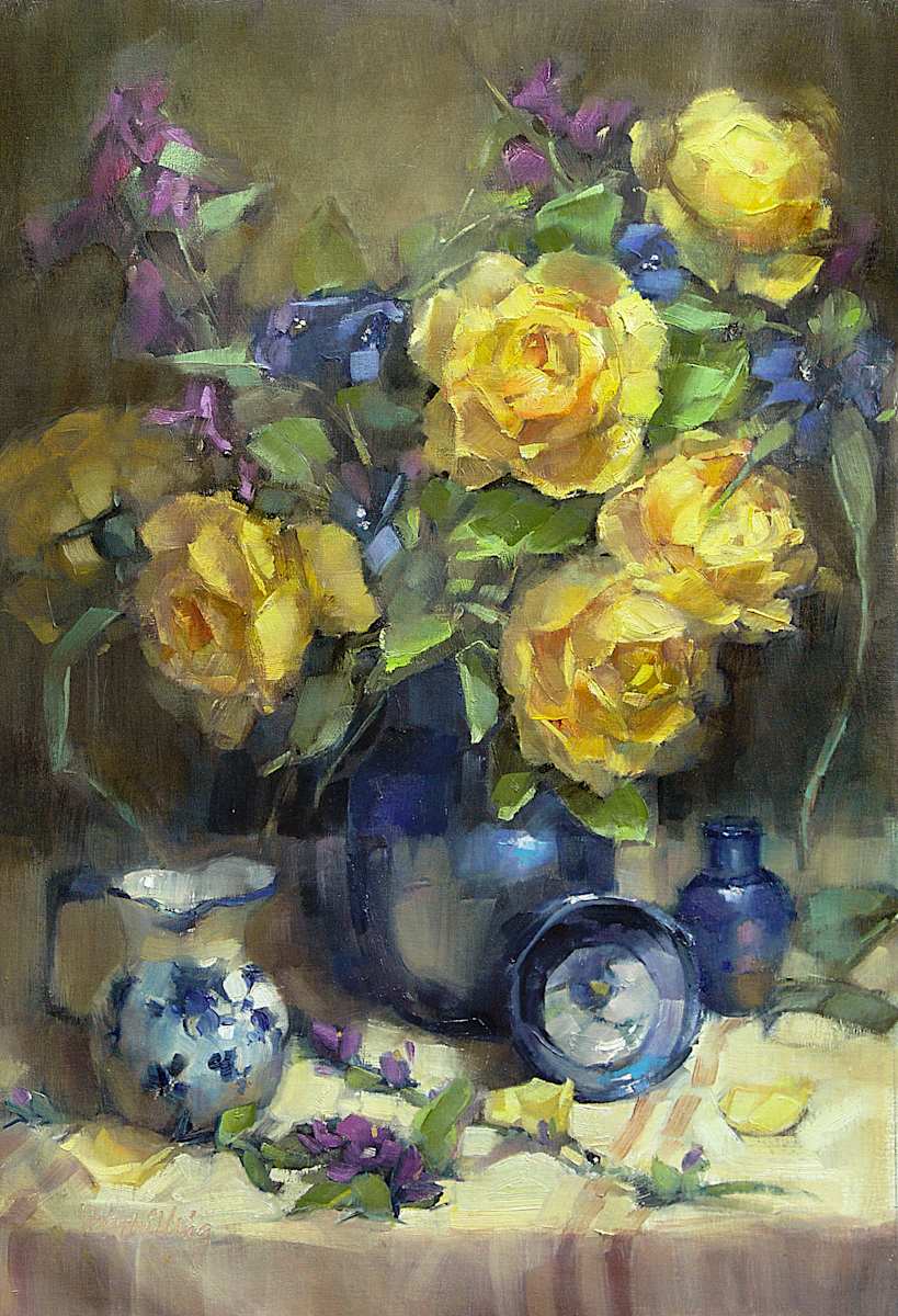 Summer Roses by Barbara Schilling, Image 1.