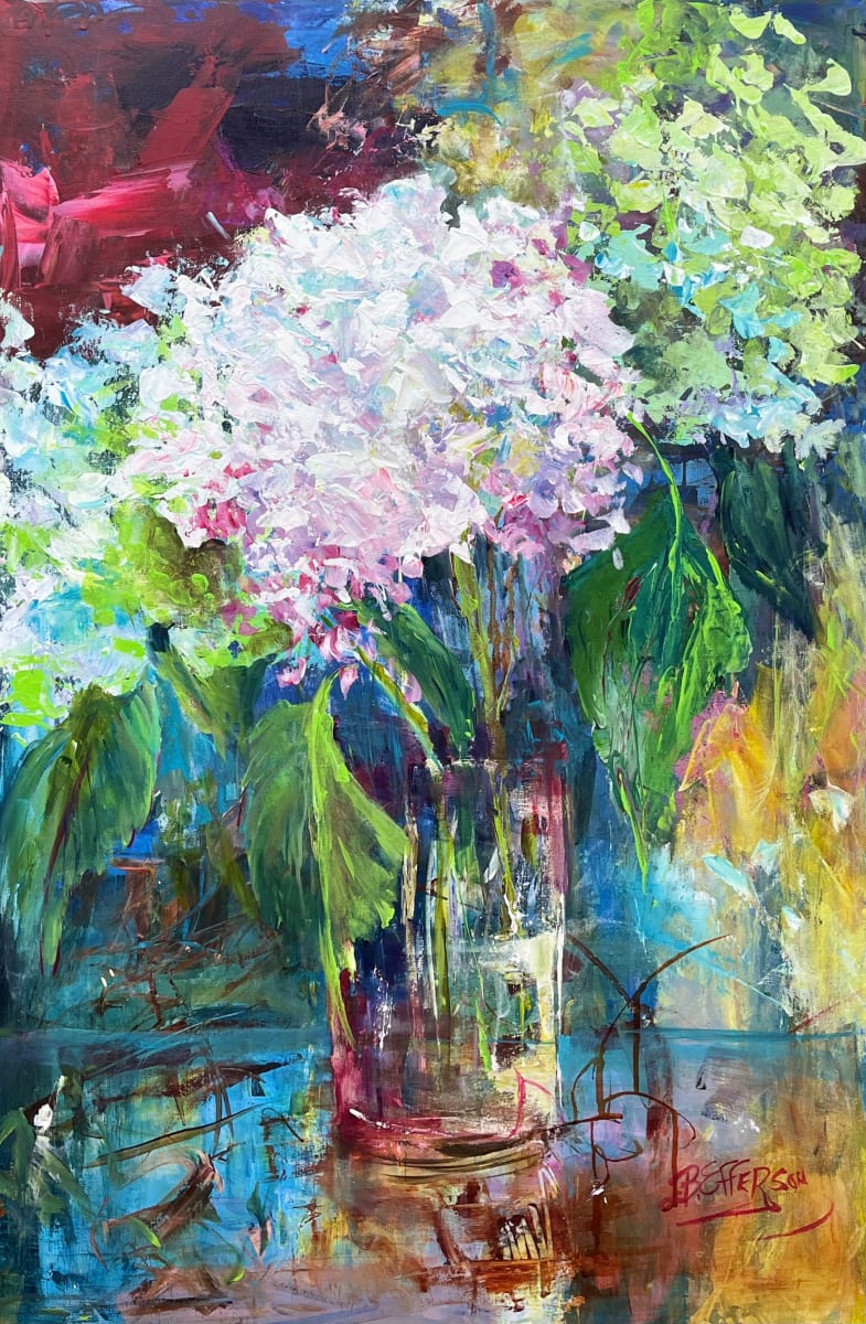 Reflections for the Hydrangea by Betty Efferson 