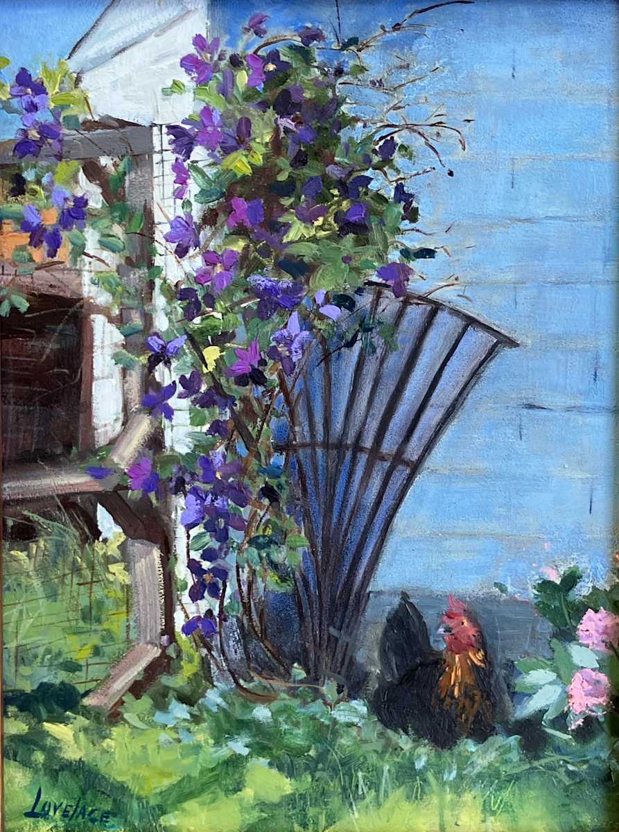 Clematis by Deborah Lovelace Richardson 