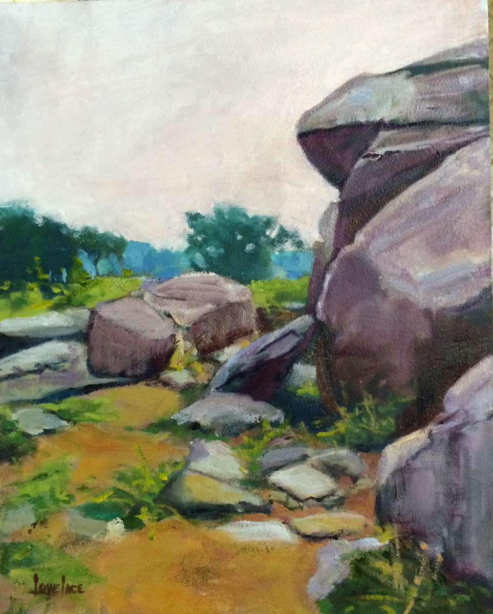 Devils Den - Gettysburg by Deborah Lovelace Richardson 