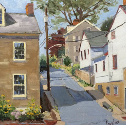 Hill Street, Ellicott City by Deborah Lovelace Richardson 