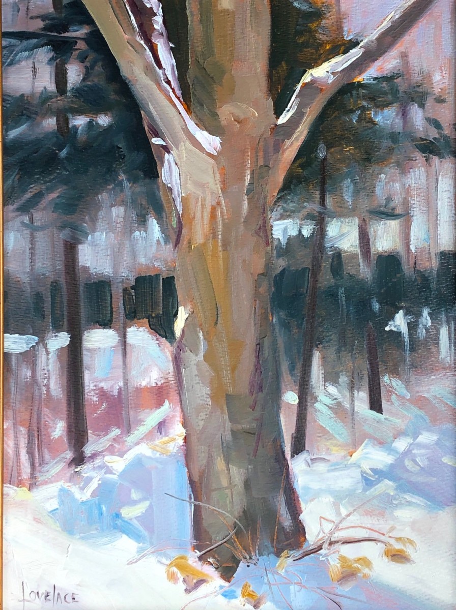 Winter Tree by Deborah Lovelace Richardson 