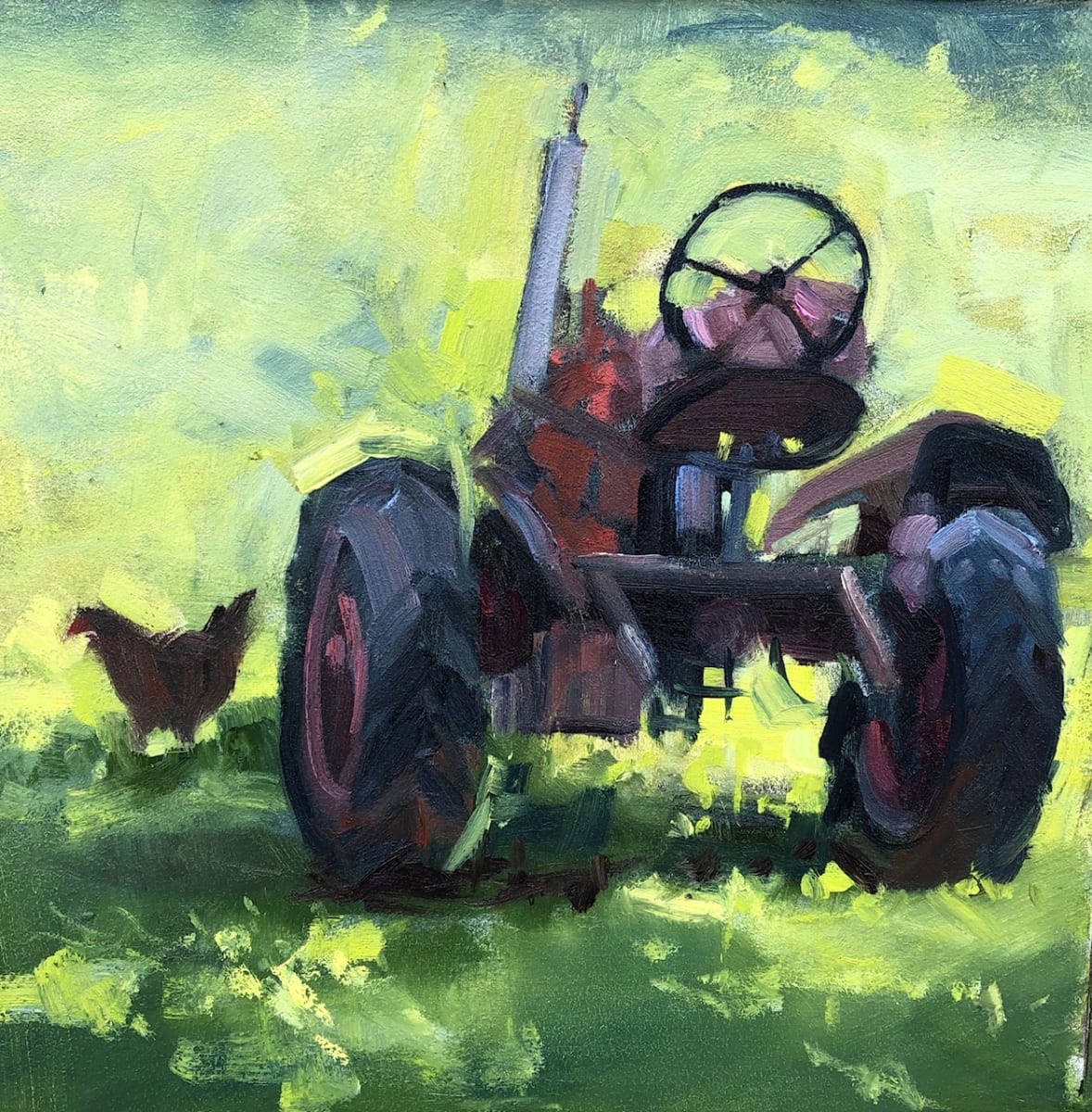 Old Tractor by Deborah Lovelace Richardson 