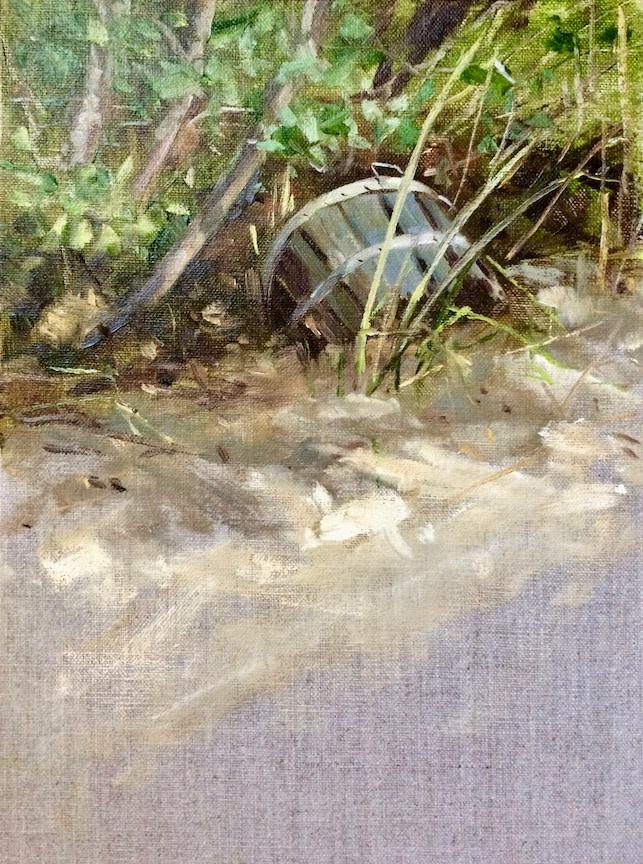 Old Crab Basket by Deborah Lovelace Richardson 