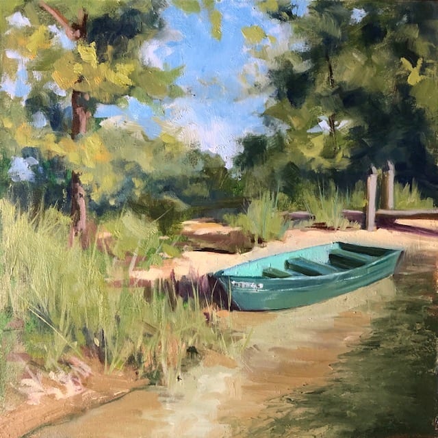 Row Boat by Deborah Lovelace Richardson 