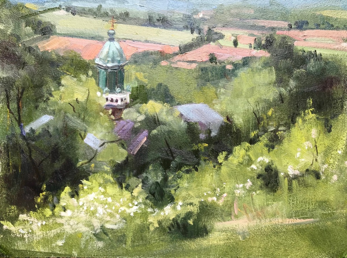 Mount St. Mary's View by Deborah Lovelace Richardson 