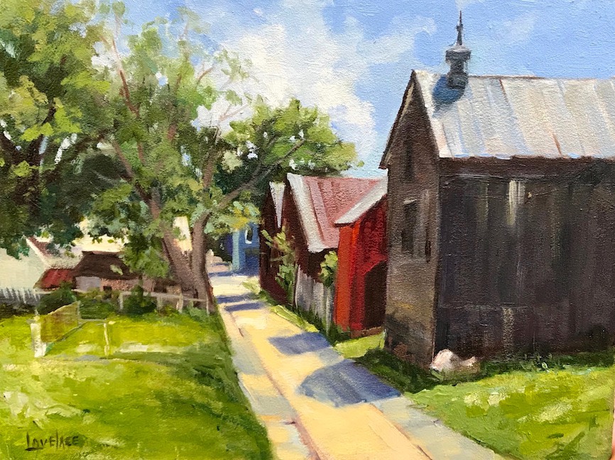 Sharpsburg Alley by Deborah Lovelace Richardson 