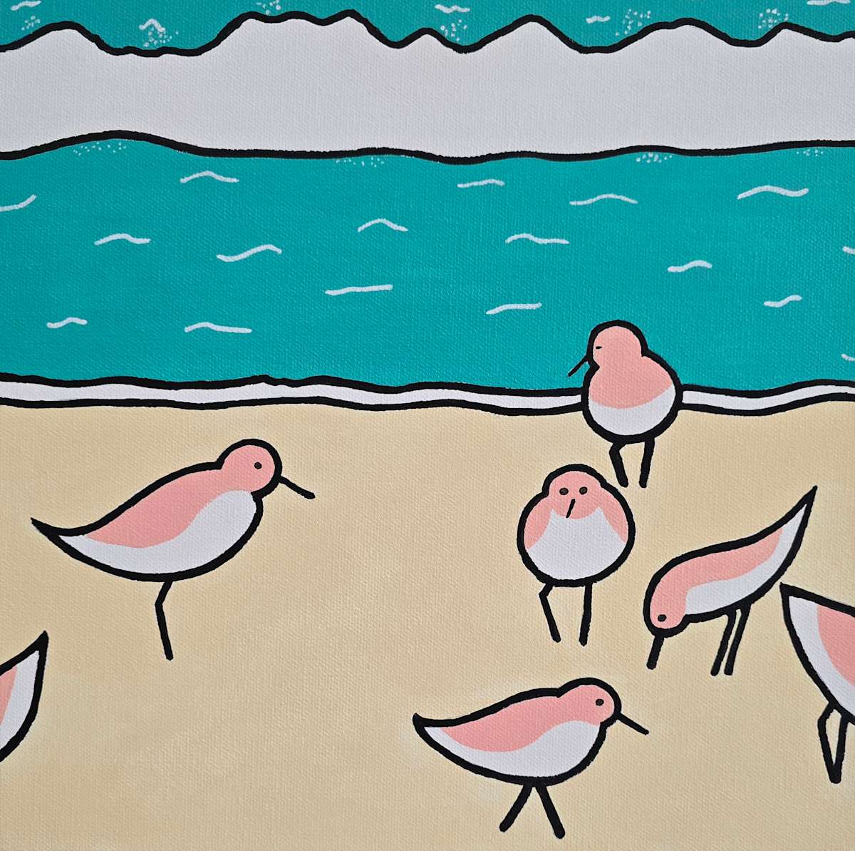 Hanging With Friends by Eileen Saunders 