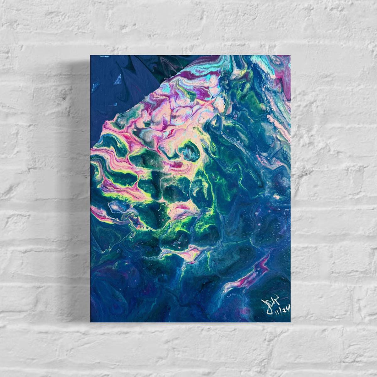 Neon Tides by JD Hecht  Image: Neon Tides (White Brick)
