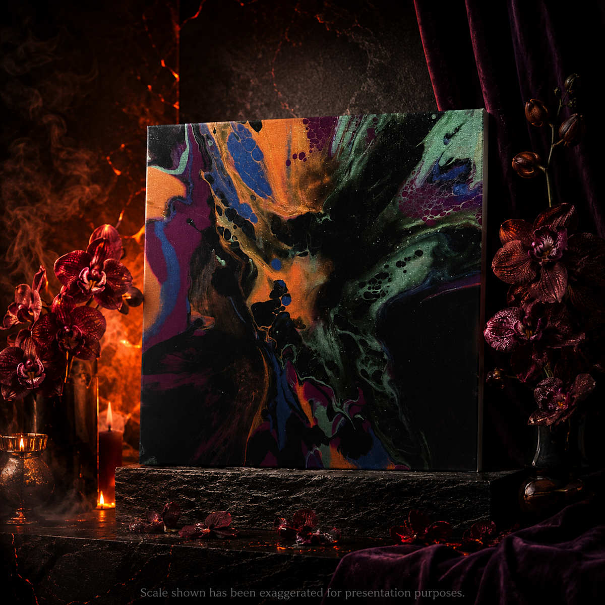 Cinder Orchid by JD Hecht | Creatively Cutz Studio, Image 1.